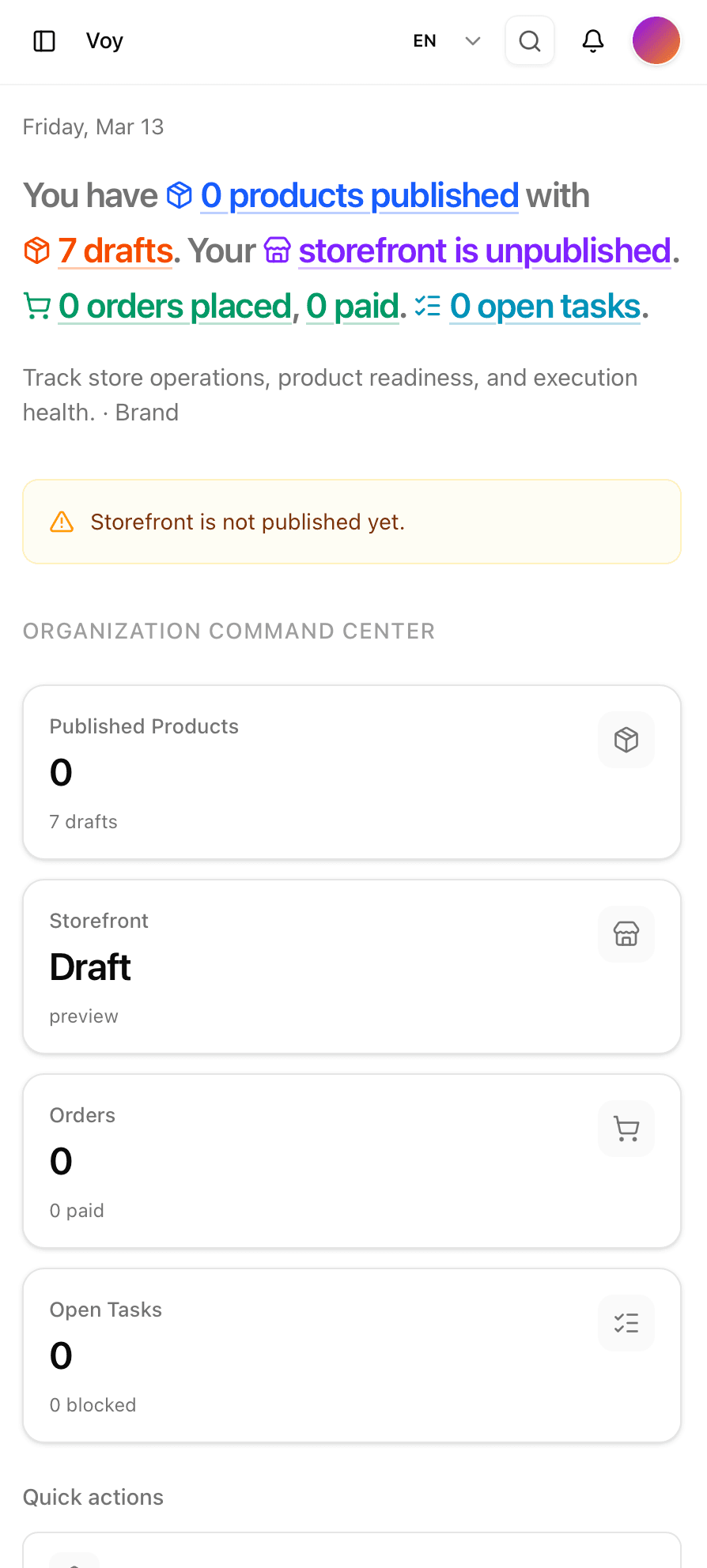 您的运营指挥中心