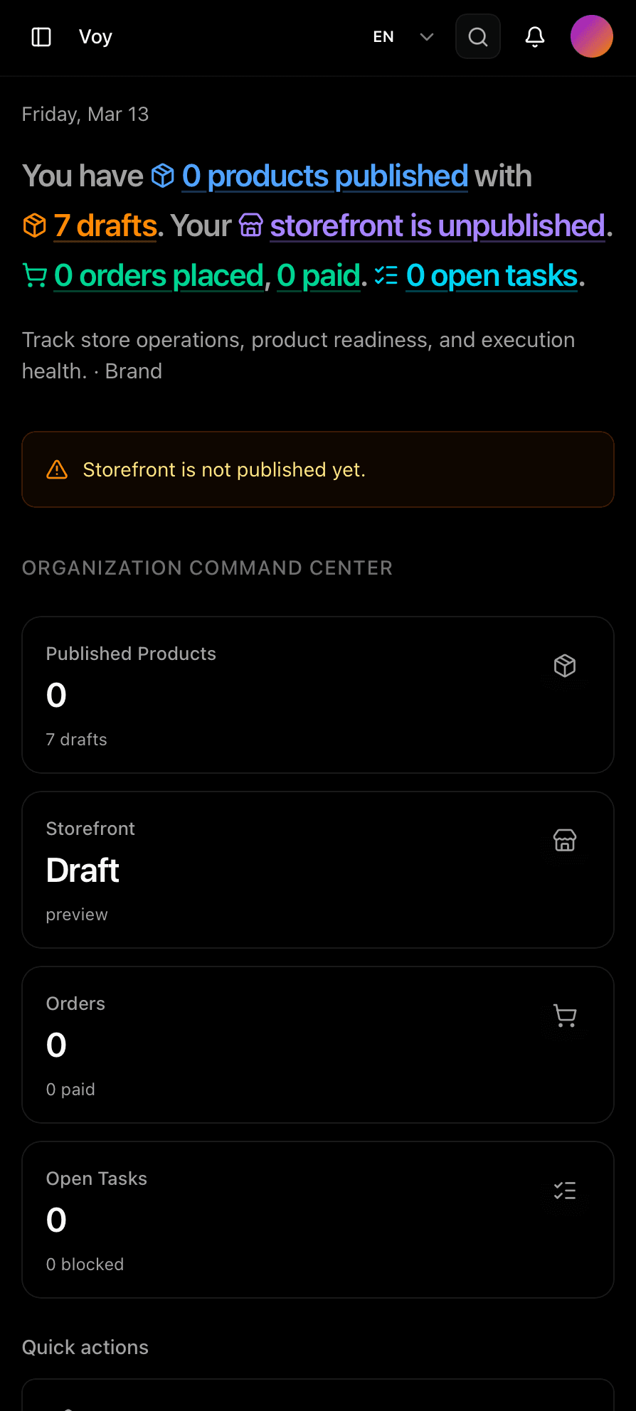 您的运营指挥中心
